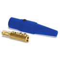 Photo of LEX LEX-CLS40MBD 400 Amp Cam-Type 16 Series Male Inline Connector 2/0 - 4/0 AWG - Blue