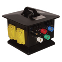 Lex DB100MP-AFF-S3 100 Amp Pagoda - Five 16 Series Cam Type to Five L21-20 Locking Receptacles - 120/208 VAC