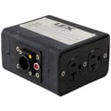 Photo of Lex Products DB20T1-SBPC-TI PowerHOUSE 20 Amp Quad Box powerCON TRUE1 to Duplex Receptacles w/ Threaded Inserts