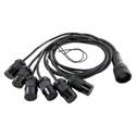 Photo of LEX EGBO100-6-L620 EverGrip Male LSC19 to Female L6-20 Break-Out Cable - 6 Foot