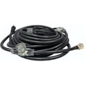 Photo of LEX EST6R23FT E-String AC Extension Cord - 120VAC/15A NEMA 5-15 Plug to Six NEMA 5-15 Receptacles - 23 ft 4 in - Black