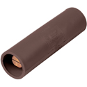Photo of LEX MMM-BR 400 Amp Single Pole 16 Series Cam-Type Double Male Connector - Brown