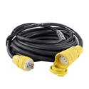 Lex PE125-50-L2120-WG NEMA L21-20 20 Amp Weather-Resistant Extension Cable - NEMA L21-20 to NEMA L21-20