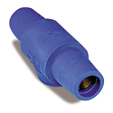 Photo of LEX RFF-D 400A 600 VAC 16 Series Cam-type Single Pole Female to Female Turnaround Connector - Blue