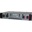 Photo of Lightronics RE82D-DP 8 Channel Rack Mount Dimmer with Edison Duplex Outlet Panel