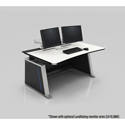 Photo of LundHalsey Visionline 24/7 Command & Control Console - Medium / 63 Inches Wide - Assembly Required