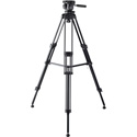 Libec 650EX Tripod System / Head with 6 lbs Payload / Tripod with Mid-level Brace and Travel Bag