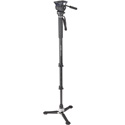 Photo of Libec HFMP KIT Hands-Free Monopod with Dual Base Video Head and Carrying Case