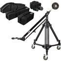 Photo of Libec JB40 KIT JB40 Jib Arm with T102B Tripod and DL-8RB Dolly with Carrying Case