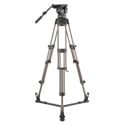 Photo of Libec LX10  Professional 2-Stage Aluminum Tripod System w/ Floor-Level Spreader