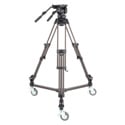 Libec LX10 Studio  Professional 2-Stage Aluminum Tripod System w/ Dolly