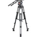 Libec QD-30M Tripod System with Mid-Level Spreader - QH3/T150B/BR-6B/FP-6B - 151.8lbs Payload