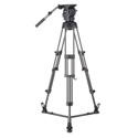 Photo of Libec RSP-750 Aluminum Tripod System with Floor-level Spreader for ENG Setups