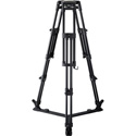 Libec T150F New Flat Base for 150mm Flat Base Heads - 2-Stage Aluminum Tripod with 220lbs Payload