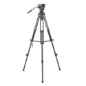 Photo of Libec TH-X Tripod & Fluid Head with Mid-Level Brace & Case