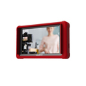 Photo of Lilliput FS5 5.4 Inch HDMI 2.0 and 3G-SDI 1920x1200 LTPS On-Camera Monitor with Red Silicone Case