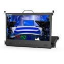 Lilliput RM-1731 17.3 inch Pull-out 1RU Rackmount Full HD HDMI 2.0 Monitor for Live Streaming