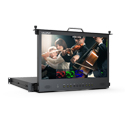 Lilliput RM-1731S 17.3 inch Pull-out 1RU Rackmount 3G-SDI/HDMI 2.0 Monitor for Live Streaming