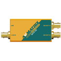 AVMATRIX SD1121-12G 1x2 12G-SDI Signal Repeater - Auto Detects SD/HD/3G/6G and 12G-SDI
