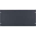 Photo of Lowell AP-5 5RU Aluminum Blank Panel / Wrinkle-Finish Black