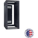 Photo of Lowell LER-2432 24RU Enclosed Rack w/ Rear Door / 32 Inch Deep