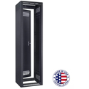 Photo of Lowell LER-4432 44RU Enclosed Rack w/ Rear Door / 32 Inch Deep