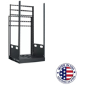 Photo of Lowell LPTR2-2119 21RU Pull & Turn Millwork Rack w/ Two Support Rails / 19 Inch Deep