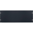 Photo of Lowell SEP-4CC 4RU Steel Blank Panel / Smooth Black / 6 each