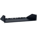 Photo of Lowell US-210CC 2RU Utility Rack Shelf / Solid Base / 10 Inch Deep / 6 each