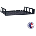 Photo of Lowell USV-214 2RU / 14 Inch Deep Vented Rack Shelf