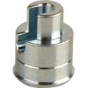 ICM LMTIP-S Silver Adapter Tip For F-Conns Silver/Nickel Connectors