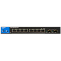 Linksys LGS310MPC 8-Port Managed Gigabit PoE+ Switch with 2x 1G SFP Uplinks - 110Watt - TAA Compliant