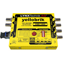 LYNX Technik yellobrik CQS 1462 4x3G-SDI Bi-Directional 2SI/SQD Quad Link to 12G SDI Single Link Converter