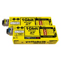 LYNX Technik Yellobrik OBD 1514 E 1G Ethernet WDM Fiber Bidirectional Transceiver - Singlemode Fiber LC up to 6.2 Miles