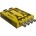 Photo of LYNX Technik ORR 1804 Yellobrik 3G-SDI 4-Channel Duplex LC/PC Fiber Optic Receiver with Two SFPs