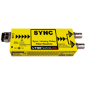LYNX Technik OTX 1712-2 LC Analog Sync / Video Fiber Optic Receiver (Singlemode LC)