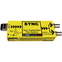Photo of LYNX Technik Yellobrik ORX 1702 Analog Video/Sync Singlemode 1310nm Fiber Receiver LC Connector