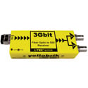 Photo of LYNX Technik Yellobrik ORX-1802-ST Fiber Optic to 3G SDI Receiver ST Singlemode