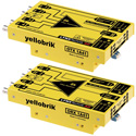 LYNX Technik OTR 1A41 Yellobrik 8K Fiber Transmission System with 4 12G/6G/3G/HD/SD-SDI Channels