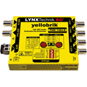 Photo of LYNX Technik yellobrik PDM 1484 B 12G AES Audio Embedder/De-Embedder - 12G / 6G / 3G / 1.5G / SD-SDI