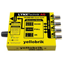 LYNX Technik Yellobrik PMV 1841 3G/HD/SD to HDMI Quad Split Multiviewer with 4K Monitoring