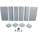 Photo of Primacoustic London 12A Acoustic Room Kit (Grey) - For Rooms 120 Square Feet