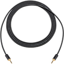 Sescom LOPRO-MPS-18IN Audio Cable LoProfile Mogami Star-Quad 3.5mm TRS Balanced Male to 3.5mm TRS Balanced Male - 18 Inc