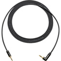 Sescom Audio Cable Low-Profile Mogami Star-Quad 3.5mm TRS Balanced Male to Right-Angle 3.5mm TRS Balanced Male - 3 Foot