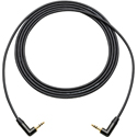 Photo of Sescom LOPRO-MPSRA-3 Audio Cable LoProfile Mogami Star-Quad Right-Angle 3.5mm TRS Balanced Male to Right-Angle 3.5mm TRS