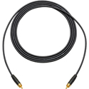 Photo of Sescom LOPRO-RCA-3 Audio Cable LoProfile Mogami Star-Quad RCA Male to RCA Male - 3 Foot
