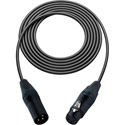 Photo of Sescom LOPRO-XLR-18IN Low Profile XLR Cable - Mogami Star-Quad 3-Pin Male to Female - 1.5 Foot