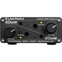 Lake People G103-D4 Dante Headphone Amplifier with a DANTE 4/4 Input and Two Independent Stereo Amplifiers