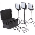 Photo of Litepanels 935-3205 Astra 3X Traveler Trio V-Mount Kit