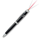 Quarton LR-11B Infiniter Pen Presenter/WirelessPen/Red Laser Pointer with Slide Page Controller - Black